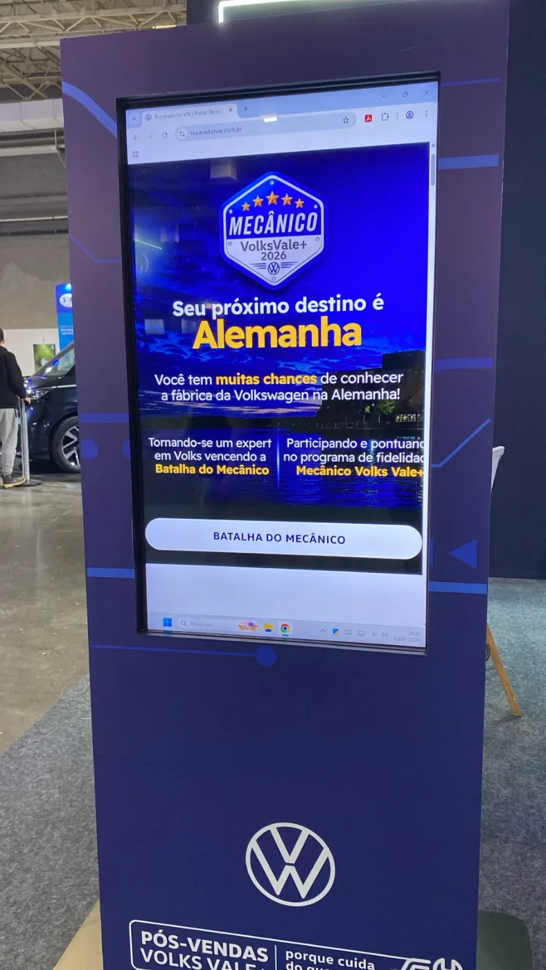 Novo site de reparadores